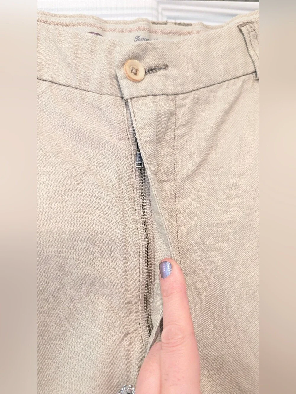 Tommy Bahama Relax Fit Linen Blend Pants Beige Coastal Resort Men Size 40 Beach